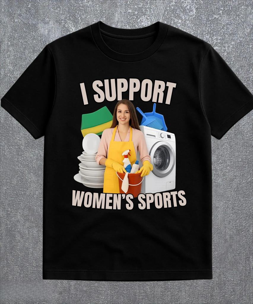 I Support Unisexs Unisexs Sportst Shirt Summer Vintage Meme Gen Z Tee Streetwear Casual Trendy Oversized Harajuku ONeck Hip Hop