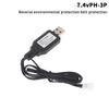 7,4 В (3.7V X2) USB-кабель для зарядки Sm-4P Литий-ионный аккумулятор Электромобиль/лодка на радиоуправлении USB-зарядное устройство