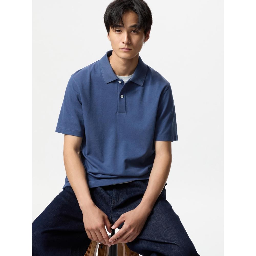 Uniqlo Футболка-поло Airism Cotton Pique