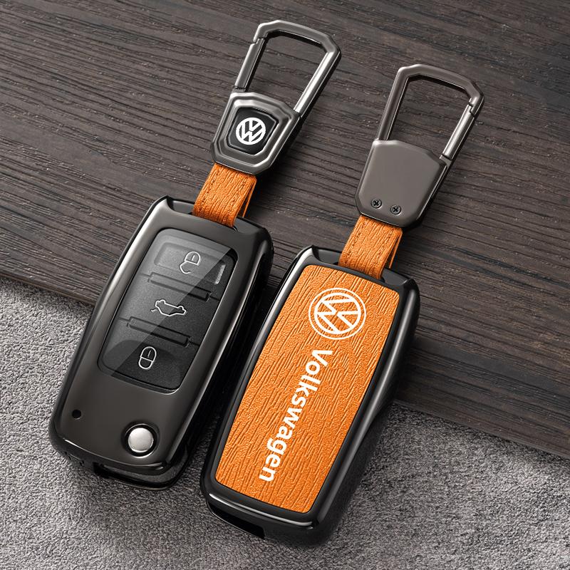 Чехол-брелок для ключа автомобиля VOLKSWAGEN VW для VW Volkswagen Polo Tiguan Passat B5 B6 B7 Golf 4 5 6 MK6 Jetta Beetle Eos Scirocco Up T