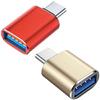 Прочный алюминиевый сплав USB C на USB 3.0 OTG адаптер Type C Зарядный кабель Для доступа к данным в дороге Использование периферийных устройств