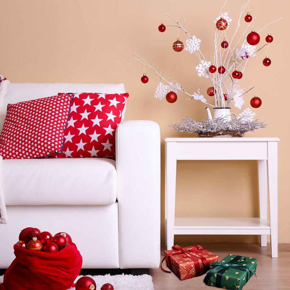 Christmas Kraft Wrapping Paper Christmas Elements Collection Double Sided Wrapping Paper Christmas Gift Box Decoration