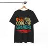 Grandpa Fishing T-shirt, Reel Cool Grandpa Fishing Lovers Grandfather Shirt