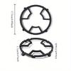 1 шт. Аксессуары для кронштейна газовой плиты, Вспомогательная рама для варки на газовой плите, Антискользящая чугунная, Антивибрационная рама для молочника