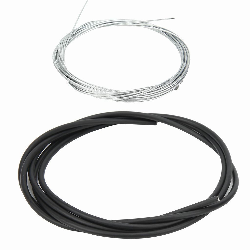 Комплект тросов тормоза и переключения велосипеда, комплект рубашек тросов переключения и тормоза велосипеда