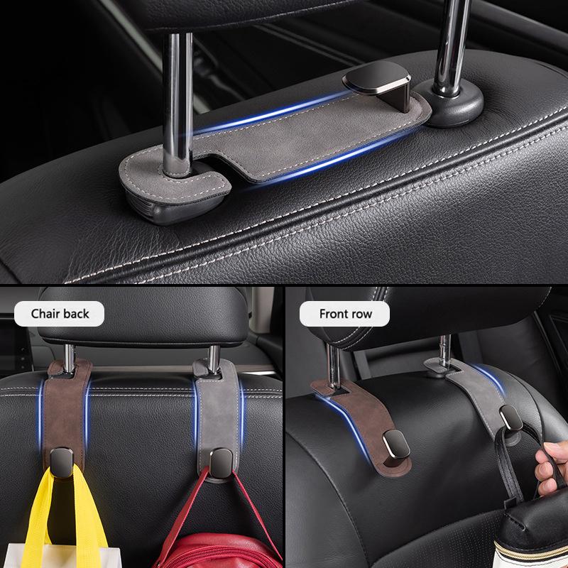 Multifunctional Car Interior Seat Back Hanging Hook Storage Holder For Peugeot 408 4008 308 3008 Rifter 5008 508 208 RCZ 407 108
