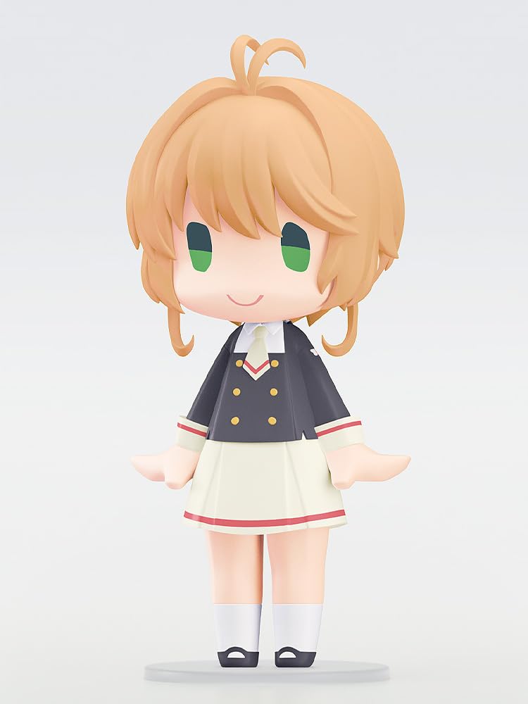 GOOD SMILE COMPANY GOOD SMILE Cardcaptor Clear Card Arc Sakura Kinomoto Tomoeda Junior High School Uniform Plastic Painted Movable Figure HELLO!