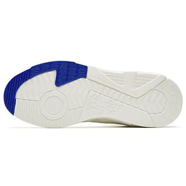 Anta Flame 3.0 противоскользящие прочные высокие скейт-кеды женские скейт-кеды белые синие 122248088-3