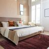 Tapis imitation fourrure extra-doux marron 160x220