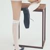 Biarritz Socks [2SET] Grace Back Ribbon See-through Knee Socks 2 Colors