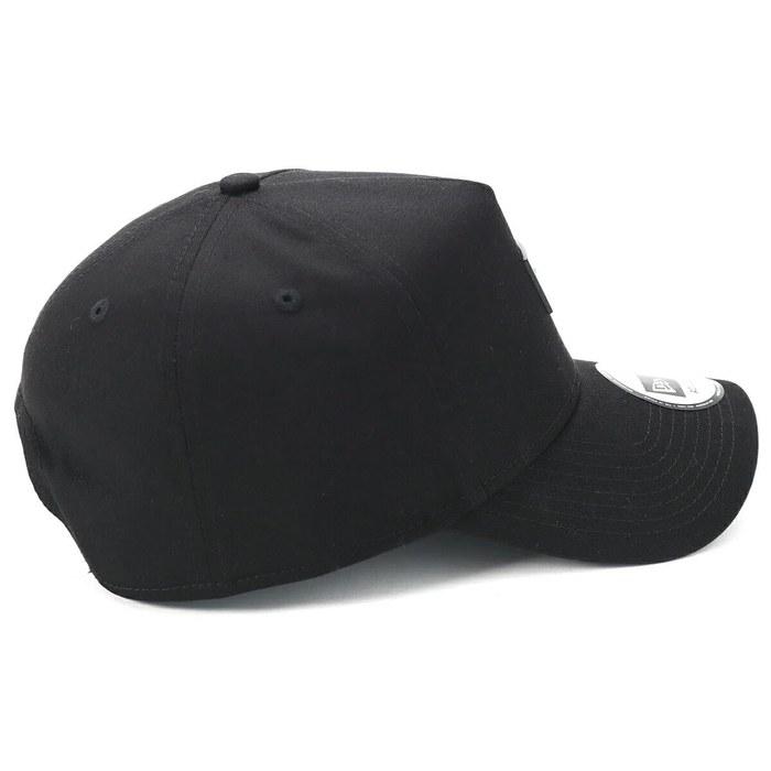 [New Era] 9FORTY A-Frame Cap 14550994 N840AF490 Black/Matte Black. Metal Plate. Snapback. Adjustable.
