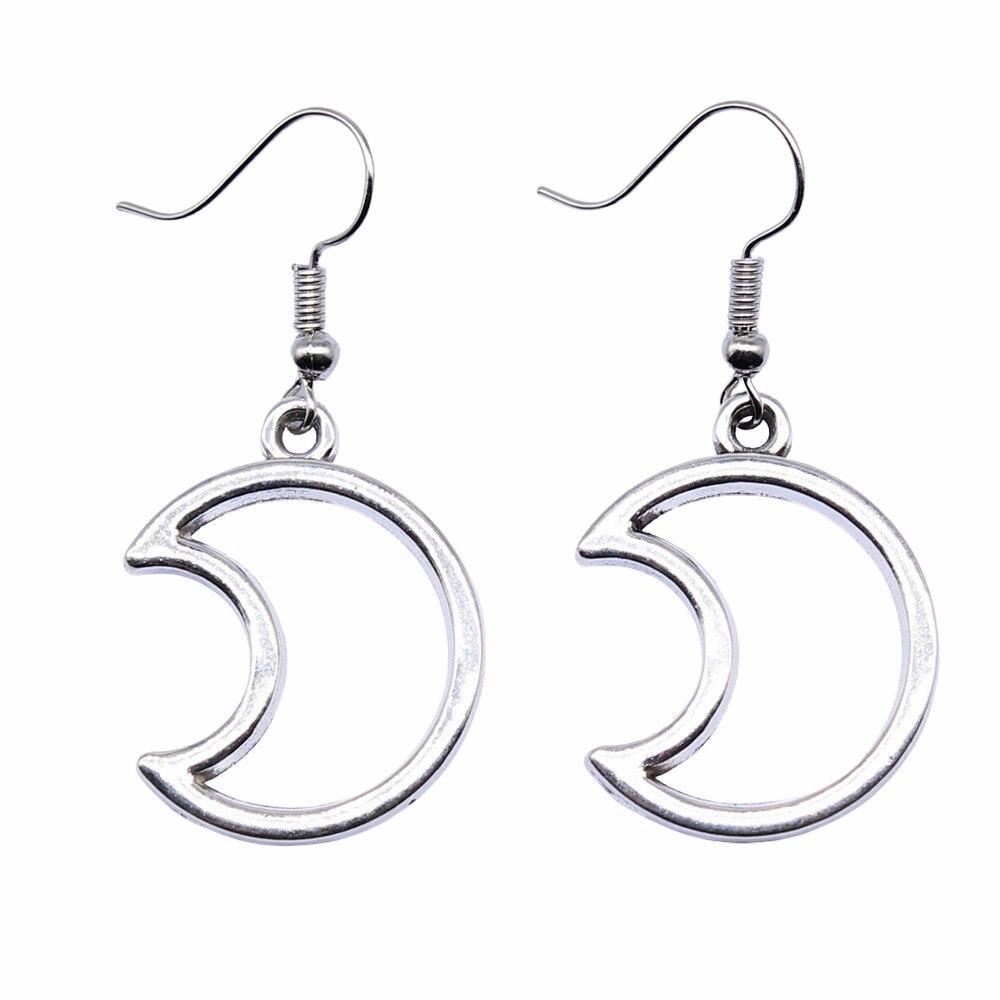 1 пара подвесок со звездами и луной для женщин, модные серьги, висячие серьги