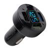 Car Charger New Voltage Monitoring 4USB Aluminum Alloy+PC