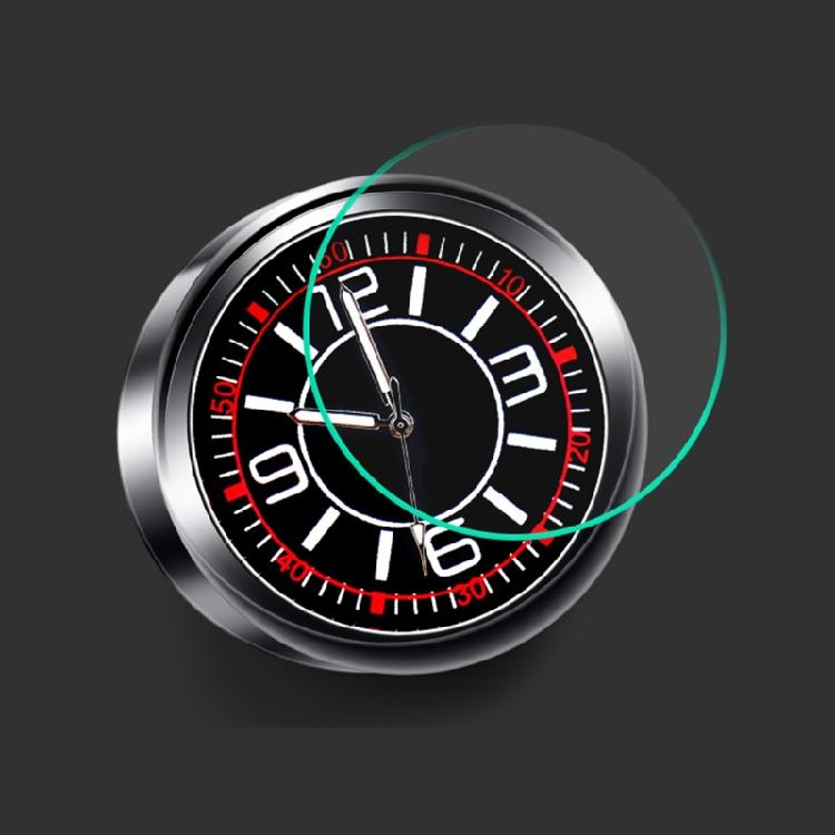 Универсальные карманные наклейки-часы Часы для приборной панели автомобиля Кварцевые светящиеся часы