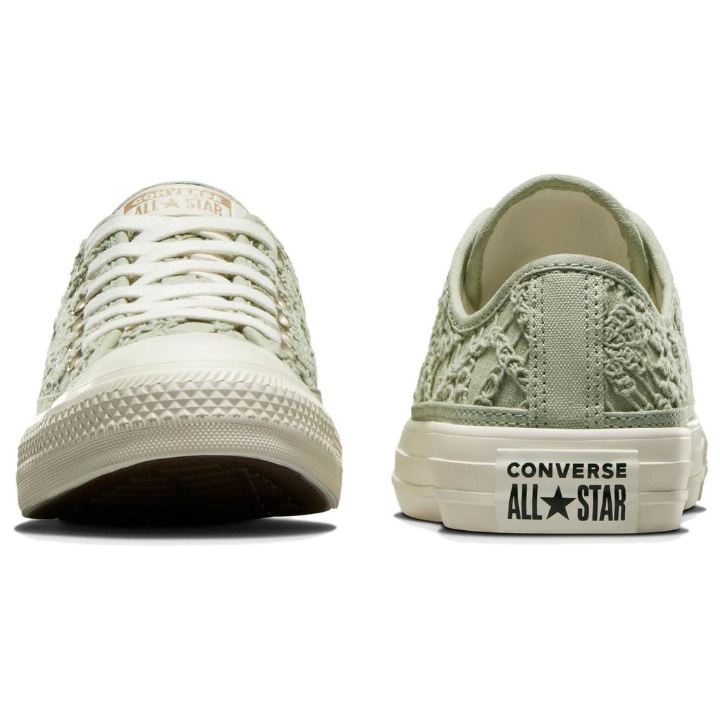 Converse Женские кроссовки Chuck Taylor All Star Low Daisy Cord Green Summit-Sage Dryed-Sage A06226C