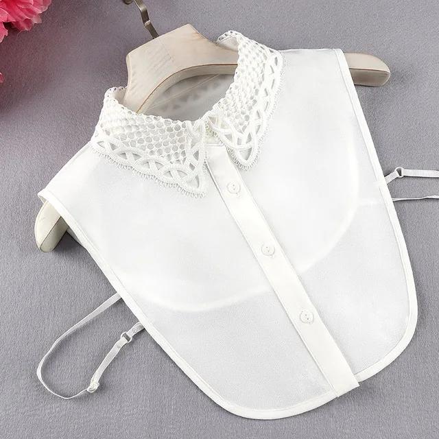 24 Styles Female Chiffon Fake Collar for Women Blouse Shirt False Collar Ladies Lapel Detachable Collar Female Decorative