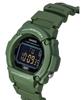 Casio Стандартный осветитель, цифровые кварцевые мужские часы с зеленым ремешком из смолы W-219HC-3B