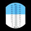 Handheld Refractometer Sugar Concentration Meter Densitometer 0?50% Sugar Tester Meter