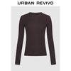 UR Women's Ribbed Knit Long-Sleeve Sweater