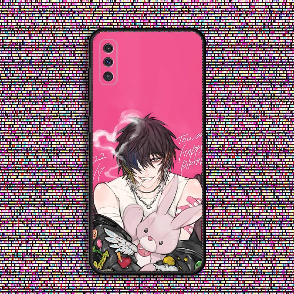 Towa Slow Damage Phone Case For Samsung S 25,24,23,22,30,21,10,9,Ultra,Plus,Lite,FE,4,5 G Black Soft Case