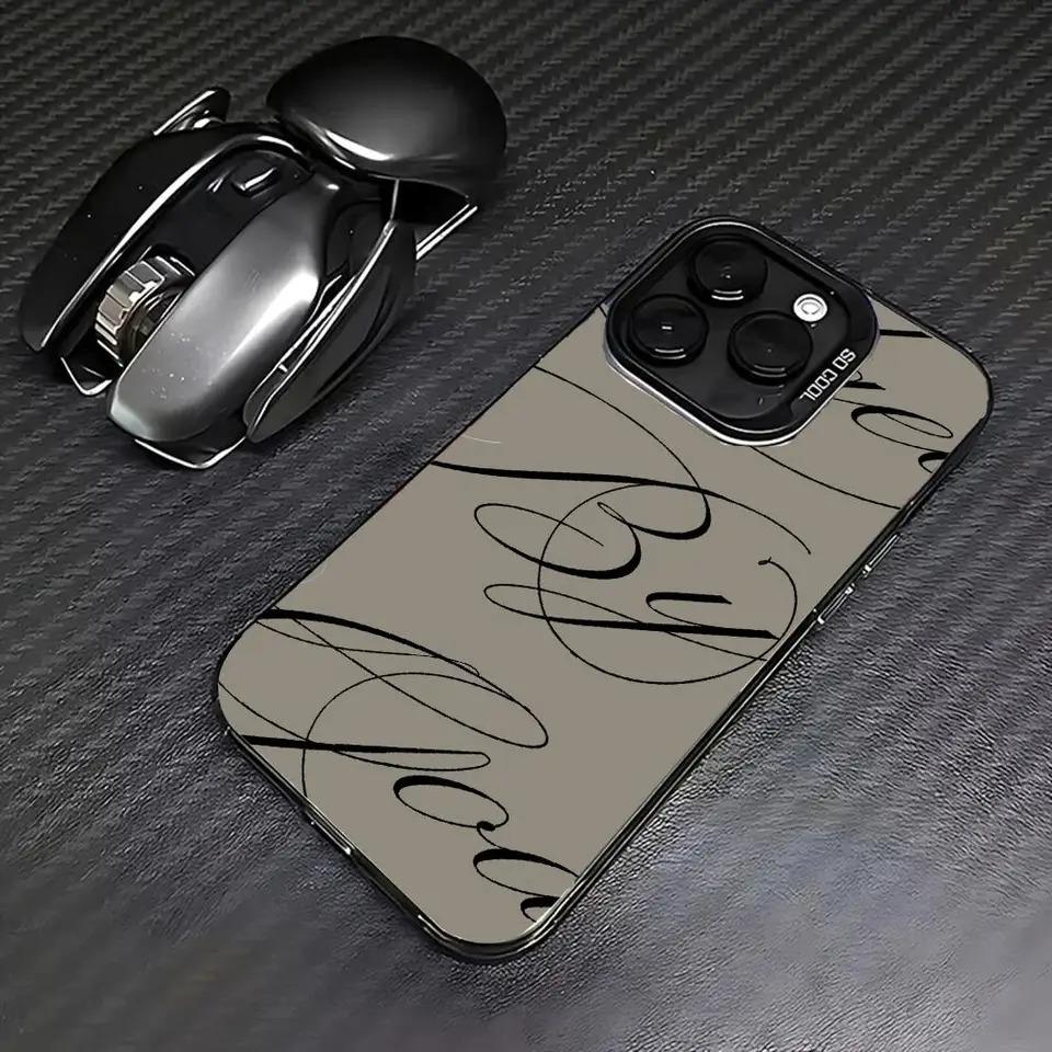 Креативный чехол для телефона с дизайном в стиле граффити, подходит для iPhone 17 16 15 14 13 12 11 Pro Max Plus 8, противоударная задняя крышка