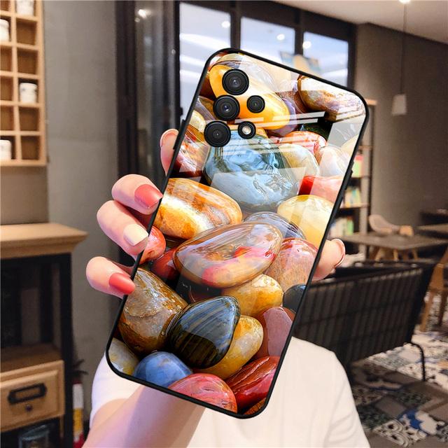 Жесткий чехол для телефона Samsung A32, чехол из закаленного стекла, бампер для Samsung Galaxy A31 A30s A20 A30 M20s, противоударный силиконовый чехол