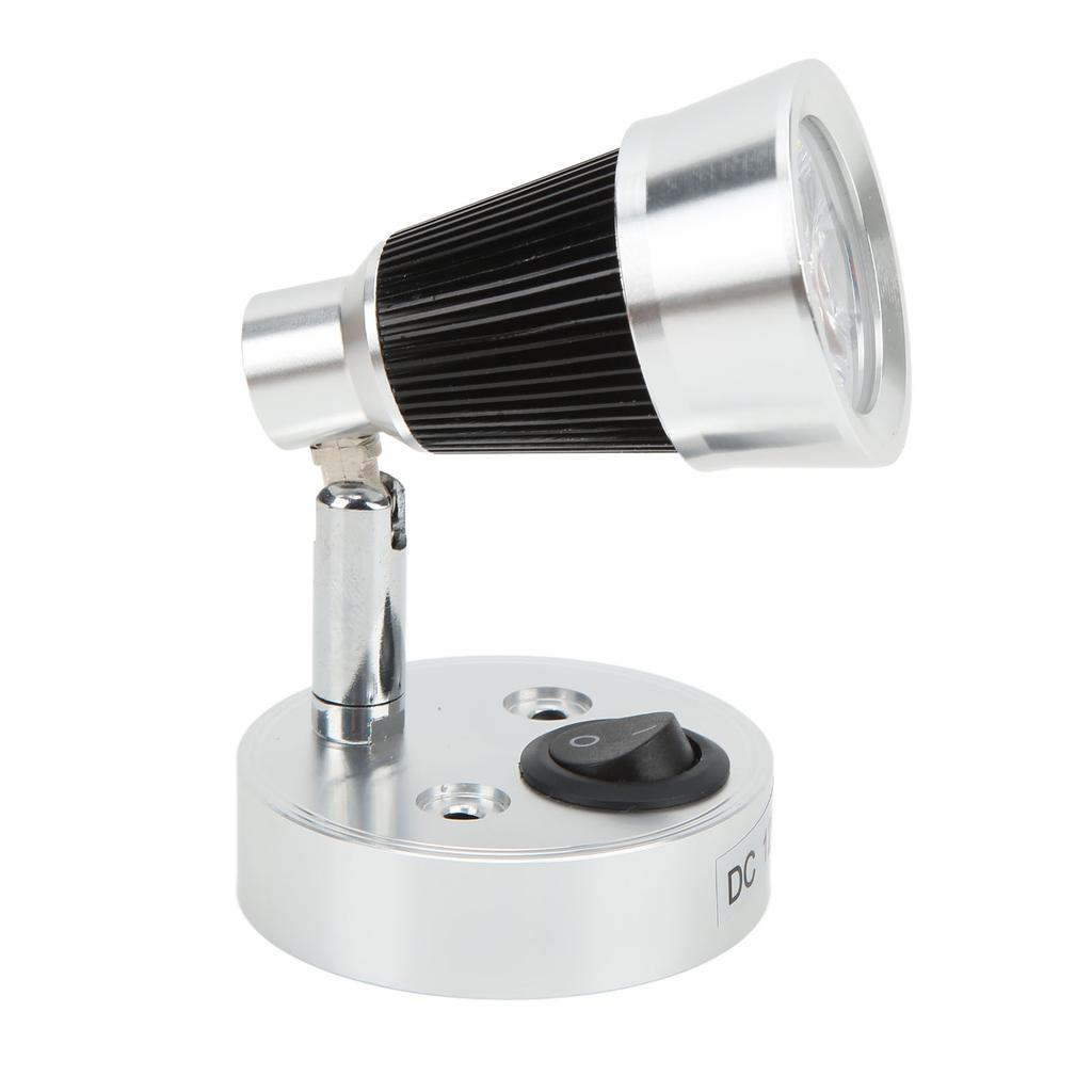 LED Swivel Reading Light 90 degrees Adjustable RV Spotlight Interior Lighting for Motorhome Trailer Camper Boat