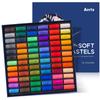 Arrtx Soft Pastels 72 Colors Soft Chalk Pastels High Adhesive for Artists Traditional Art Creation Drawing Pastel Art Supplies for Media and Crafts