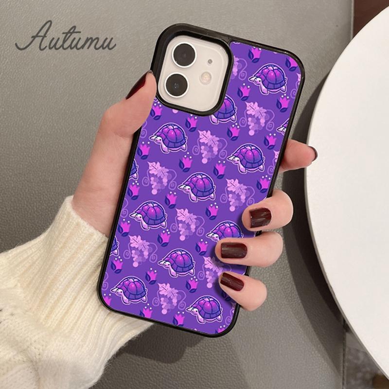 Милый чехол для телефона с изображением морской черепахи для iPhone 11 12 13 14 Pro Max mini X XR XS SE 2020 5 6S 7 8 Plus Samsung Galaxy S21 S22 Cover shell