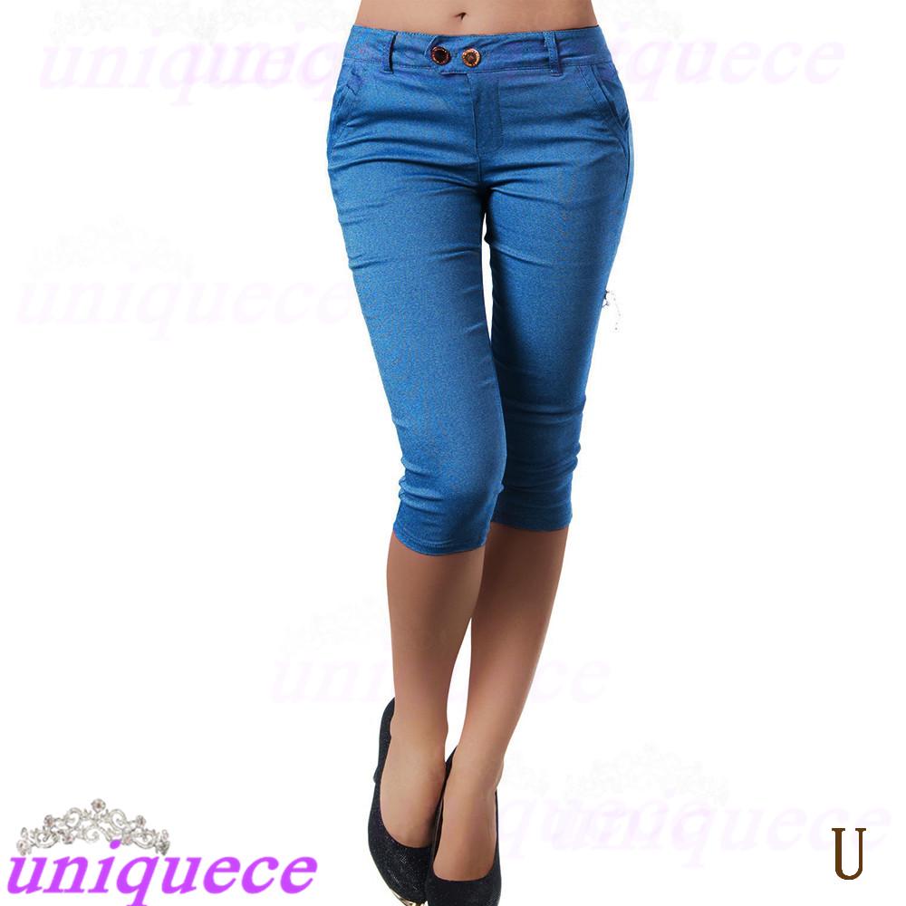 Обтягивающие женские бриджи