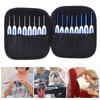 16Pcs Crochets Set ABS Plastic Handle Fine to Coarse DIY HandWoven Sweater Knitting Tool(Blue and White Porcelain )