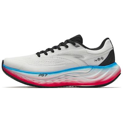 Кроссовки Travel Step Surge Paris Colorway PG7 с нескользящей подошвой и низким верхом для женщин, кроссовки для бега, белые, синие, красные, 122435578R-1