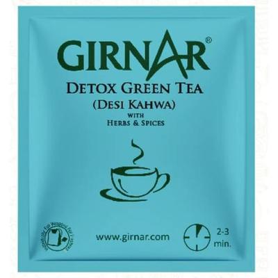 Детокс-пакет с зеленым чаем Girnar Desi Kahwa
