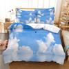 Постельное белье River Water Love Clouds Мягкое с мягкой тканью Комплект пододеяльников 10% Высококачественное Супермягкое Удобное Комплект постельного белья 2/3 шт. Прямая поставка