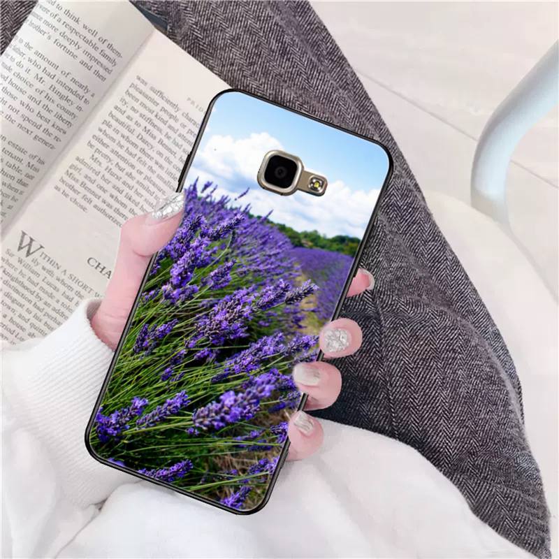 Фиолетовые цветы лаванды Чехол для телефона для Samsung Galaxy A 51 30s a71 Мягкий силиконовый чехол для A21s A70 10 A30