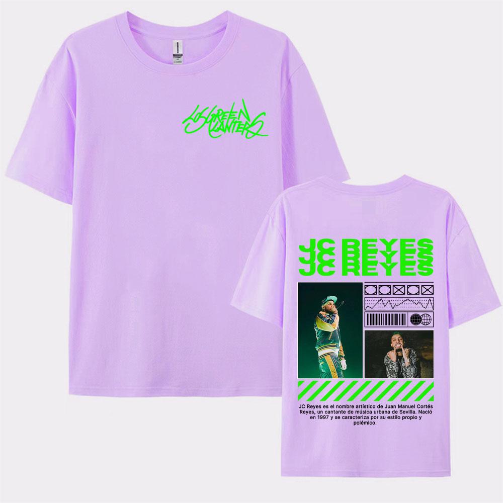 Rapper Jc Reyes Album 2025 Tour Graphic T Shirt Mens Harajuku Fashion Vintage Hip Hop Tshirts Casual Hipster Oversized Tshirt