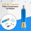 Фильтр сепаратора масла и воды для воздушного компрессора PCP 30 МПа, простой заправляемый сепаратор масла и воды для воздуха высокого давления