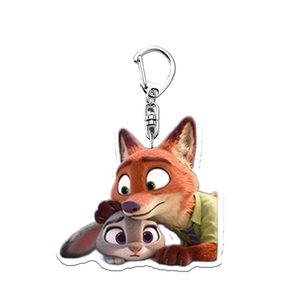 Набор из 1 аниме акрилового брелока двухсторонней подвески