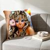 Fashion Gyaru Neogyaru Japanese Pillow Case Throw Pillow Cover Premium Polyester Blend SofaBedCar Decor Washable Covers
