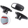 Voodonala For Challenger Charger ABS Carbon Fiber Gear Shift Shifter Knobs Cover Trim For 2015-2025+ Dodge Challenger Charger 2018-2025+ Durango