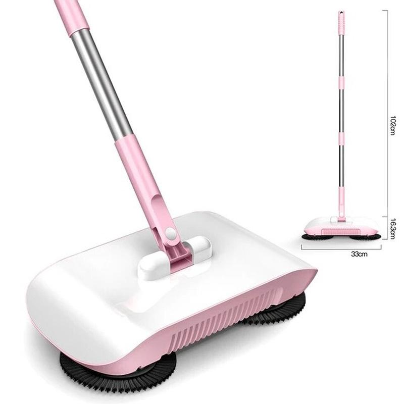 Комбинация метлы и швабры, ручной толкающий совок, набор для уборки дома, волшебная метла для пола, инструменты для уборки дома, подметальная машина