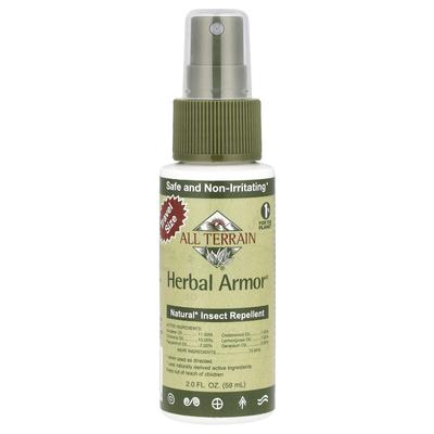Herbal Armor®, Натуральный репеллент от насекомых, 59 мл (2 жидких унции)