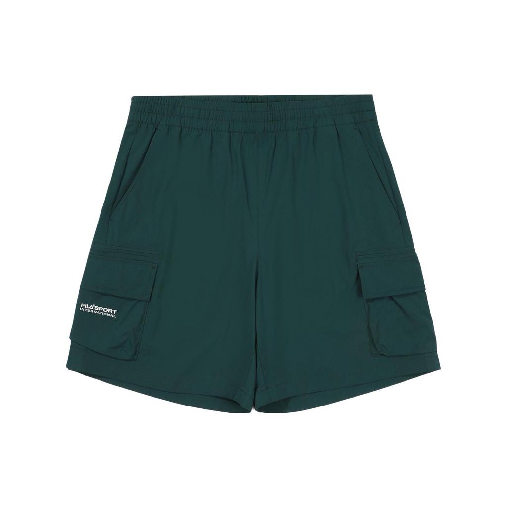FILA Casual Shorts Unisex Green Moderate FS2TRF2131X-PIG