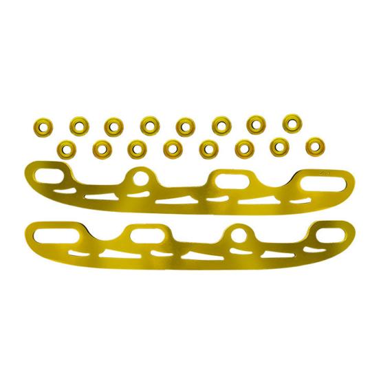 1 пара роликовых коньков, лыжные лезвия, нержавеющая сталь, устойчивые к ржавчине, прочные, универсальные, роликовые, ледовые