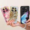 Чехол для Xiaomi 13 Ultra Mi 14Ultra Милый Кот Расписной Чехол Мягкий ТПУ Матовый Чехол для Телефона Для Xiaomi 14 Ultra Mi 13Ultra Fundas Coque