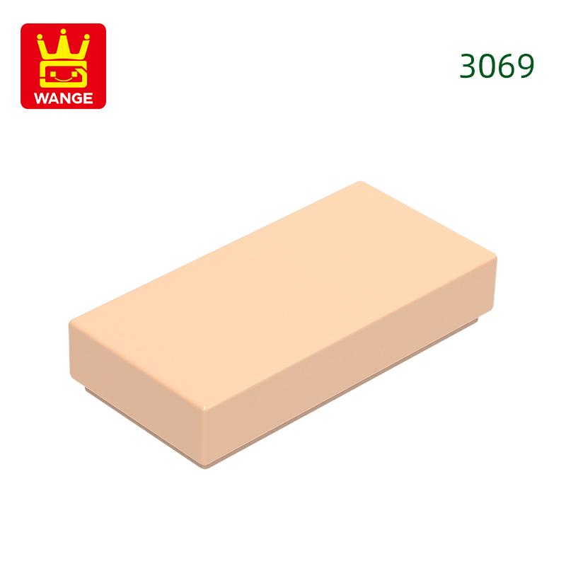 100 г 373 шт./Лот 3069 1x2 Светящаяся панель Строительные блоки Гладкая поверхность Компоненты Совместимы с Кирпичи Детские игрушки Подарочная коробка
