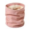 Breathable Neck Warmer Solid Thick Neck Scarves New Plush Snood  Winter