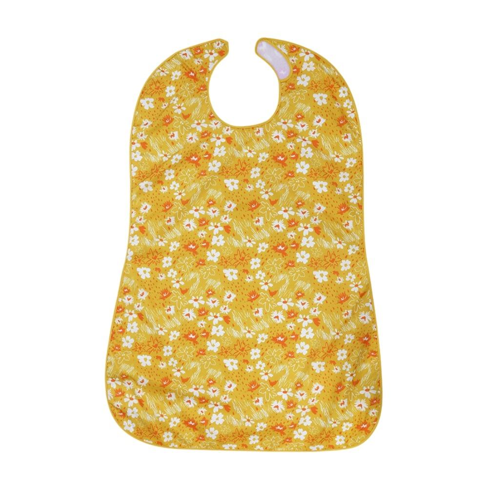 Washable Elderly Eating Bib Waterproof Adult Bib Clothing Protectors for Elderly Nursing Home Use
