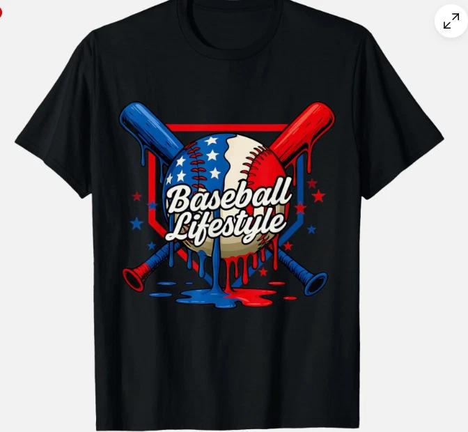 Baseball Life Style 101 Apparel Drip Baseball Unisex T-Shirt