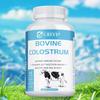 Bovine colostrum dietary capsules, high purity, immunoglobulins, boosts immunity, suitable for adults.